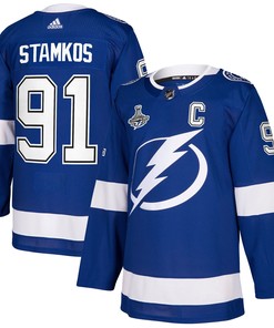 Steven Stamkos Tampa Bay Lightning Adidas 2021 Stanley Cup Champions Authentic Player Jersey - Blue Nhl - Robokeg
