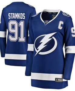 Steven Stamkos Tampa Bay Lightning Fanatics Branded Womens Home Breakaway Player Jersey - Blue Nhl - Robokeg