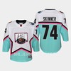 Stuart Skinner 74 Edmonton Oilers 2023 All-Star Game Jersey White Equipment - Robokeg