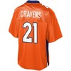 Sua Cravens Denver Broncos Nfl Pro Line Player Jersey - Orange - Robokeg