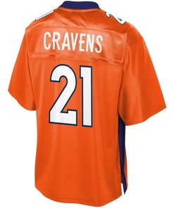 Sua Cravens Denver Broncos Nfl Pro Line Player Jersey - Orange - Robokeg