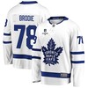 T.J. Brodie 78 Toronto Maple Leafs Stanley Cup 2023 Playoffs Patch Away Breakaway Men Jersey - White - Robokeg
