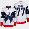 T.J. Oshie 77 Washington Capitals 2023 Jersey Stadium White Primegreen - Robokeg