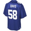 Tae Davis New York Giants Nfl Pro Line Youth Player Jersey - Royal - Robokeg