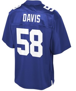 Tae Davis New York Giants Nfl Pro Line Youth Player Jersey - Royal - Robokeg