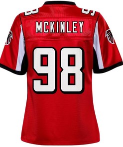 Takkarist Mckinley Atlanta Falcons Nfl Pro Line Womens Player Jersey - Red - Robokeg