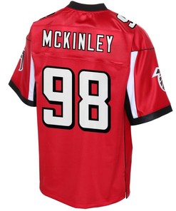 Takkarist Mckinley Atlanta Falcons Nfl Pro Line Youth Player Jersey - Red - Robokeg
