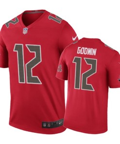 Tampa Bay Buccaneers #12 Chris Godwin Nike Color Rush Red Jersey - Robokeg