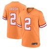 Tampa Bay Buccaneers #2 Kyle Trask Throwback Game Jersey - Orange - Robokeg