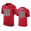 Tampa Bay Buccaneers #58 Shaquil Barrett Red Color Rush Legend Jersey - Men - Robokeg