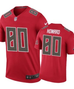 Tampa Bay Buccaneers #80 O.j. Howard Nike Color Rush Red Jersey - Robokeg