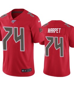 Tampa Bay Buccaneers Ali Marpet Red 100th Season Vapor Limited Jersey - Robokeg