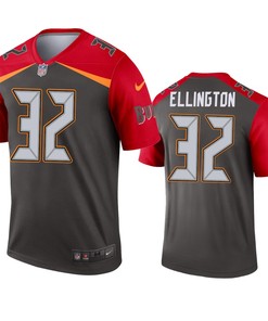 Tampa Bay Buccaneers Andre Ellington Pewter Inverted Legend Jersey - Robokeg