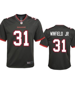 Tampa Bay Buccaneers Antoine Winfield Jr. Pewter 2020 Nfl Draft Alternate Game Jersey - Robokeg