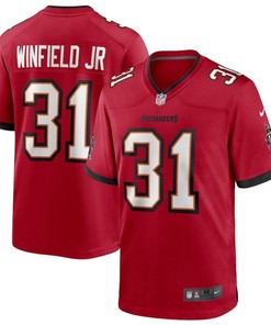 Tampa Bay Buccaneers Antoine Winfield Jr. Red 2020 Nfl Draft Pick Game Jersey - Robokeg