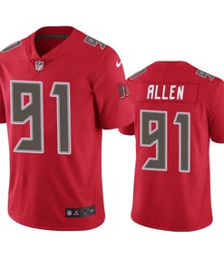 Tampa Bay Buccaneers Beau Allen Red Nike Color Rush Limited Jersey - Robokeg