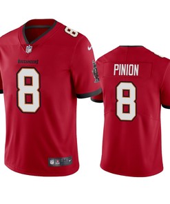 Tampa Bay Buccaneers Bradley Pinion Red 2020 Vapor Limited Jersey - Mens - Robokeg