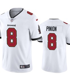 Tampa Bay Buccaneers Bradley Pinion White 2020 Vapor Limited Jersey - Mens - Robokeg