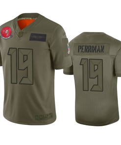 Tampa Bay Buccaneers Breshad Perriman Camo 2019 Salute To Service Limited Jersey - Robokeg