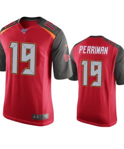 Tampa Bay Buccaneers Breshad Perriman Red 100th Season Game Jersey - Robokeg
