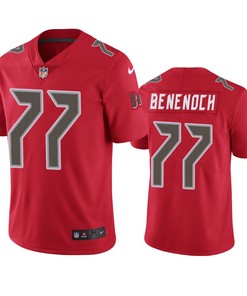 Tampa Bay Buccaneers Caleb Benenoch Red Nike Color Rush Limited Jersey - Robokeg