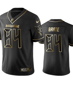 Tampa Bay Buccaneers Cameron Brate Black Golden Edition 2019 Vapor Untouchable Limited Jersey - Mens - Robokeg