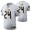 Tampa Bay Buccaneers Carlton Davis 24 2021 Nfl Golden Brandedition White Jersey Gift For Buccaneers Fans - Robokeg
