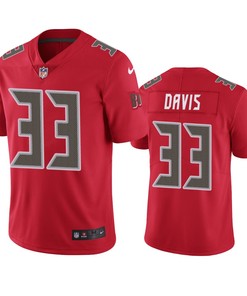 Tampa Bay Buccaneers Carlton Davis Red Nike Color Rush Limited Jersey - Robokeg