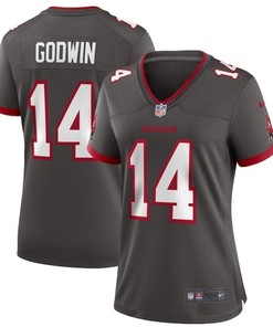Tampa Bay Buccaneers Chris Godwin #14 2020 Nfl Grey Womens Jersey Jersey - Robokeg