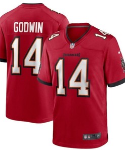 Tampa Bay Buccaneers Chris Godwin #14 Nfl 2020 Red Jersey - Robokeg
