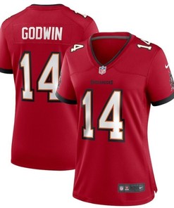 Tampa Bay Buccaneers Chris Godwin #14 Nfl 2020 Red Womens Jersey - Robokeg
