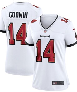 Tampa Bay Buccaneers Chris Godwin #14 Nfl 2020 White Womens Jersey - Robokeg