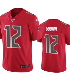 Tampa Bay Buccaneers Chris Godwin Red 100th Season Vapor Limited Jersey - Robokeg