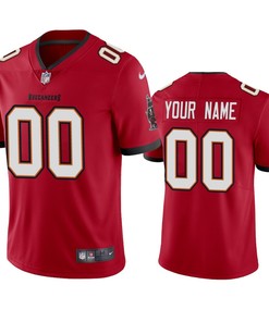 Tampa Bay Buccaneers Custom Red 2020 Vapor Limited Jersey - Mens - Robokeg