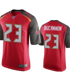 Tampa Bay Buccaneers Deone Bucannon Red 100th Season Game Jersey - Robokeg