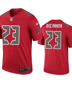 Tampa Bay Buccaneers Deone Bucannon Red Color Rush Legend Jersey - Robokeg