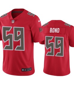 Tampa Bay Buccaneers Devante Bond Red Nike Color Rush Limited Jersey - Robokeg