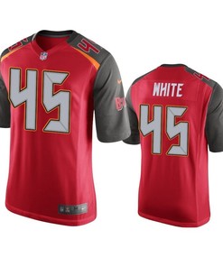 Tampa Bay Buccaneers Devin White 2019 Nfl Draft Red Game Jersey - Robokeg