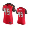 Tampa Bay Buccaneers Devin White 2019 Nfl Draft Red Game Womens Jersey - Robokeg