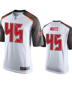 Tampa Bay Buccaneers Devin White 2019 Nfl Draft White Game Jersey - Robokeg