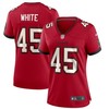 Tampa Bay Buccaneers Devin White #45 2020 Nfl Red Womens Jersey Jersey - Robokeg