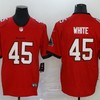 Tampa Bay Buccaneers Devin White #45 Nfl 2020 Red Orange Jersey - Robokeg