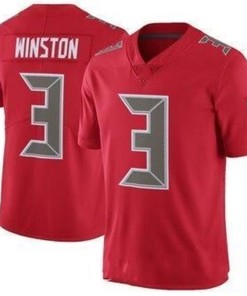 Tampa Bay Buccaneers Jameis Winston #3 2020 Nfl Red Jersey Jersey - Robokeg