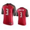 Tampa Bay Buccaneers Jameis Winston Red 100th Season Game Jersey - Robokeg