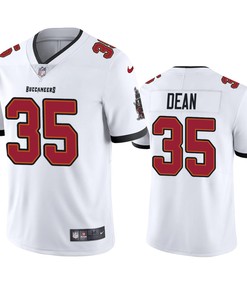 Tampa Bay Buccaneers Jamel Dean White 2020 Vapor Limited Jersey - Mens - Robokeg