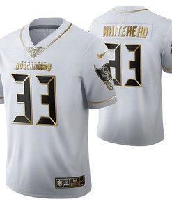 Tampa Bay Buccaneers Jordan Whitehead 33 2021 Nfl Golden Brandedition White Jersey Gift For Buccaneers Fans - Robokeg