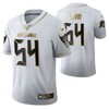 Tampa Bay Buccaneers Lavonte David 54 2021 Nfl Golden Brandedition White Jersey Gift For Buccaneers Fans - Robokeg