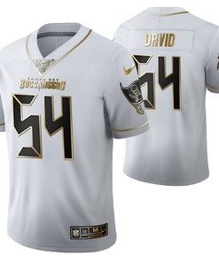 Tampa Bay Buccaneers Lavonte David 54 2021 Nfl Golden Brandedition White Jersey Gift For Buccaneers Fans - Robokeg