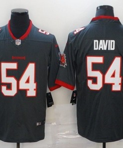 Tampa Bay Buccaneers Lavonte David #54 Nfl 2020 Grey Jersey - Robokeg