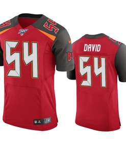 Tampa Bay Buccaneers Lavonte David Red 100th Season Vapor Elite Jersey - Robokeg